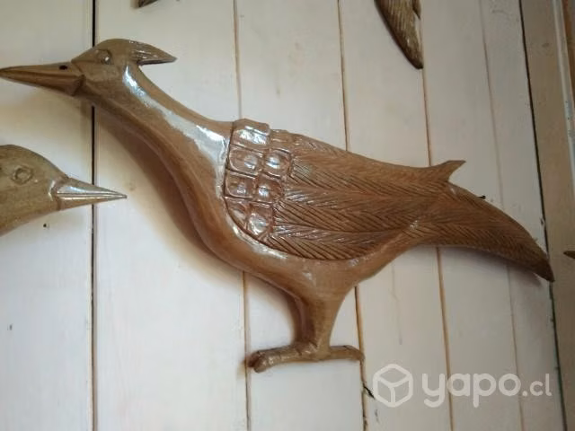 Faisanes de madera