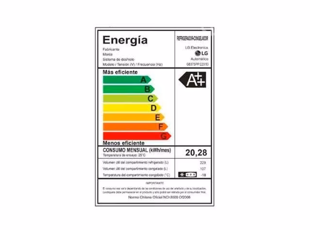 Refrigerador lg bottom freezer a++ gb37mpd 341lts