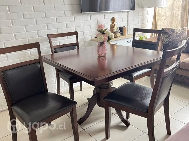 Comedor 4 sillas NUEVO SIN USO