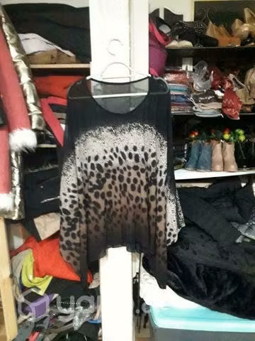Bluson tipo poncho