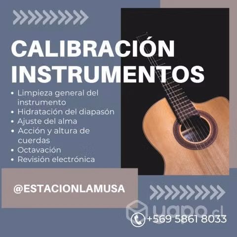Calibración guitarras y bajos