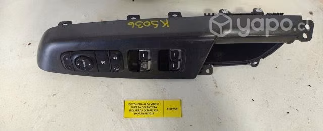 Botonera Alza Vidrio Puerta Delantera Izq (KS036)