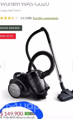 Aspiradora POTENTE Semi Nueva