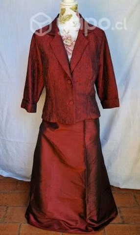 Chaqueta y vestido de fiesta
