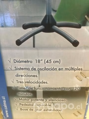 Ventilador de Pedestal Muti Oscilación