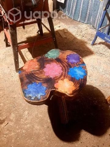Mesa de centro rústica