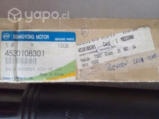 Amortiguador Ssangyong Rexton Original 2001-2006.-