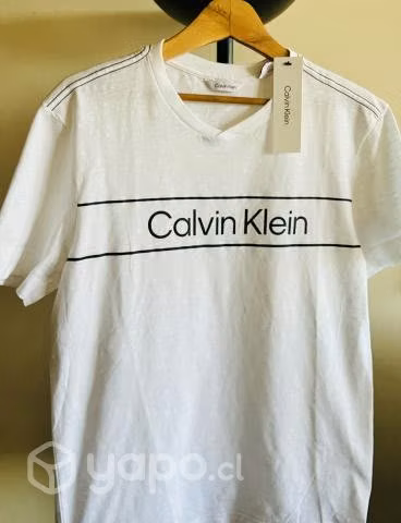 Polera CK Blanca original