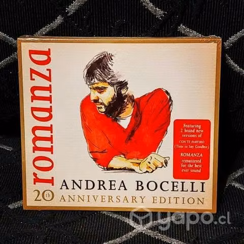 Cd andrea bocelli / romanza 20th anniv (1997) eur