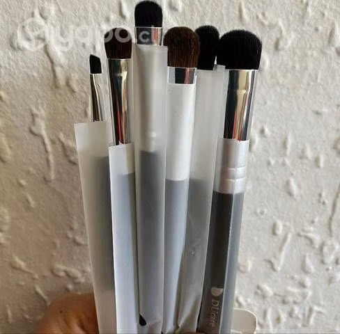 Brochas Maquillaje Ojos Profesional Negro - Imagen 4