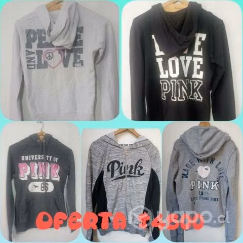 Oferta de polerones pink original
