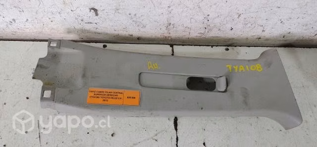 Tapiz Cubre Pilar Central Sup Der (TYA108) Toyota