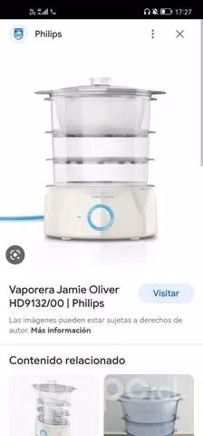 Vaporera philips jamie oliver