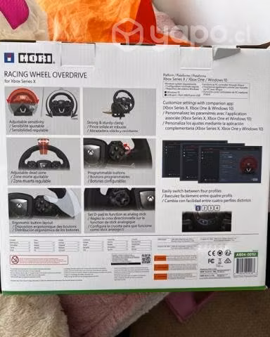 Volante hori racing wheel overdrive para xbox one