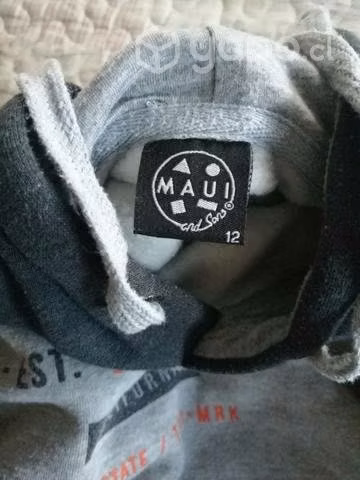 Poleron niño talla 12