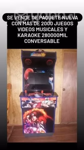 Maquina árcade nueva 2000 mil juegos