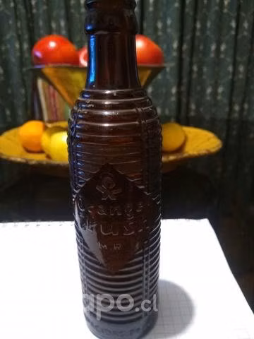 Antigua botella orange crush año 1948