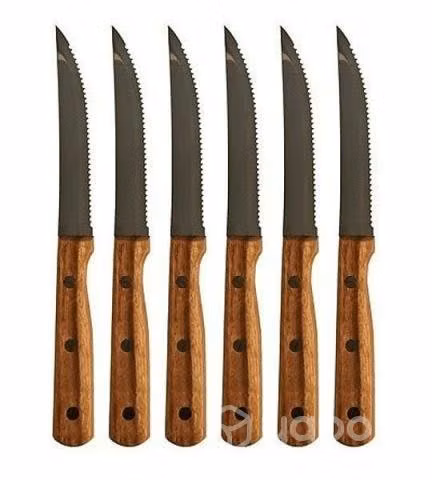Set De 6 Cuchillos Premium Wayu + Base Madera Coci - Imagen 2