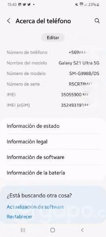 Samsung Galaxy S21 Ultra 5g