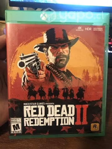 Red dead redemption 2 físico xbox one