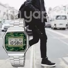 Reloj casio a168wec-3d camuflaje nuevos