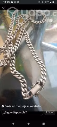 Cadenas de plata una de 950 la otra de 925