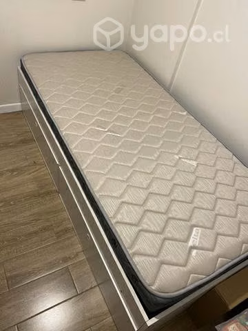 Cama con cajones + colchón