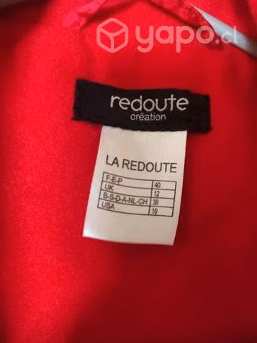 Chaqueta de paño Roja nueva m-L - Imagen 3