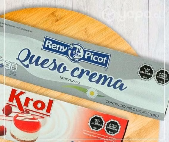 Queso crema.
