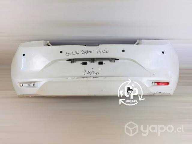 Parachoque trasero Suzuki Baleno 2015 2022