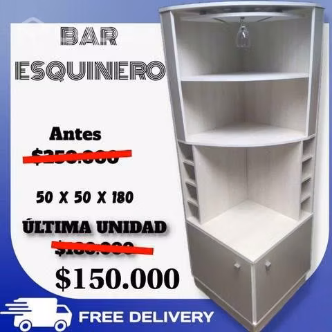 Bar esquinero ultima unidad