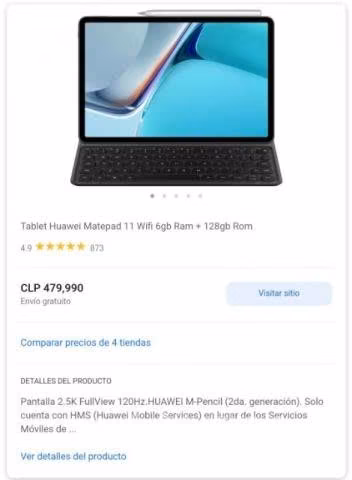 Tablet huawei matepad 11