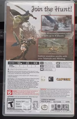Monster hunter rise
