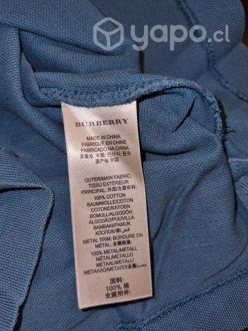 Polera Burberry Verde claro - Imagen 3