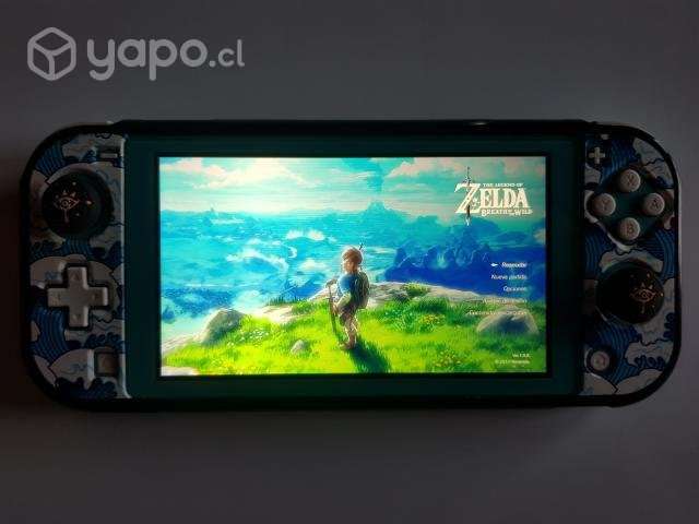 Nintendo Switch Lite + zelda botw + carcasa - Imagen 3