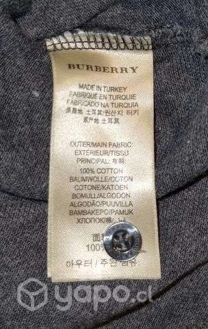 Polera Burberry Gris oscuro - Imagen 2