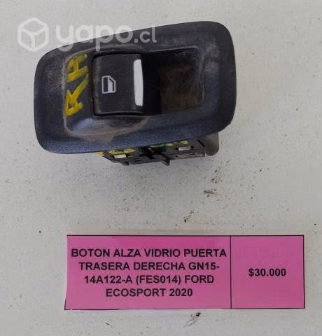 Boton Alza Vidrio Puerta Tras Der (FES014) Ecospor