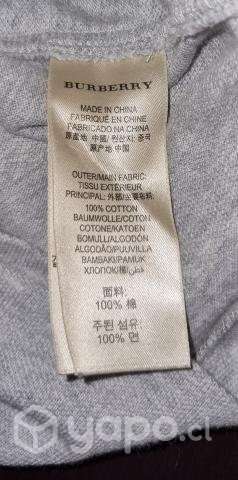 Polera Burberry Gris claro - Imagen 4