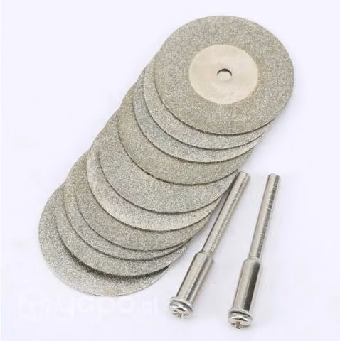 Set 10 Discos de Corte Diamante Dremel