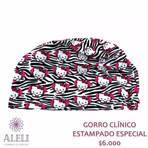 Gorros Clínicos Estampado Especial