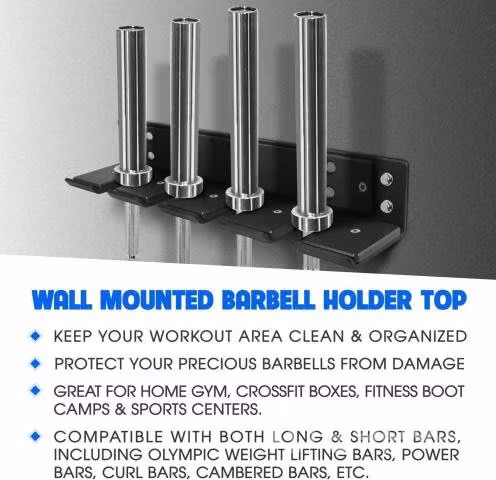 Rack De Pared Para Barras Vertical - Imagen 4