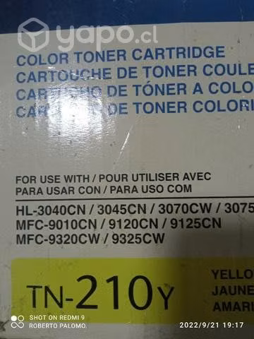 Toner brother tn221 y 210 originales