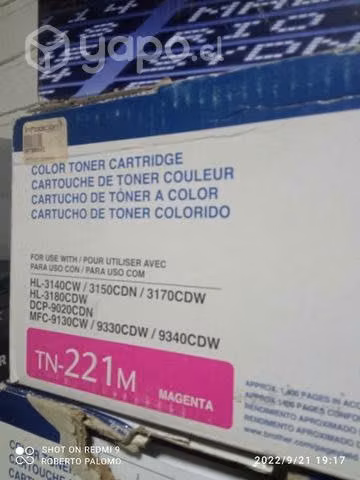 Toner brother tn221 y 210 originales