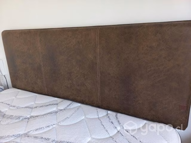 Cama King + Respaldo todo casi nuevo