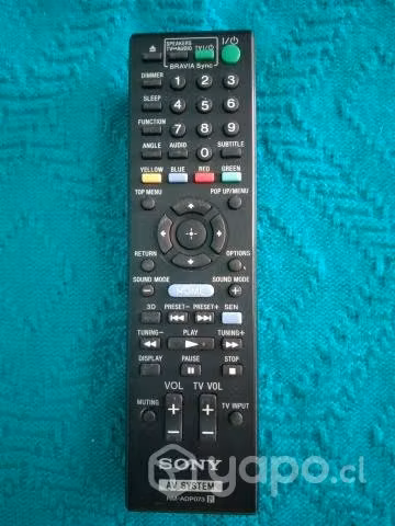 Sony control rm-adp073 ( home theater blu ray )