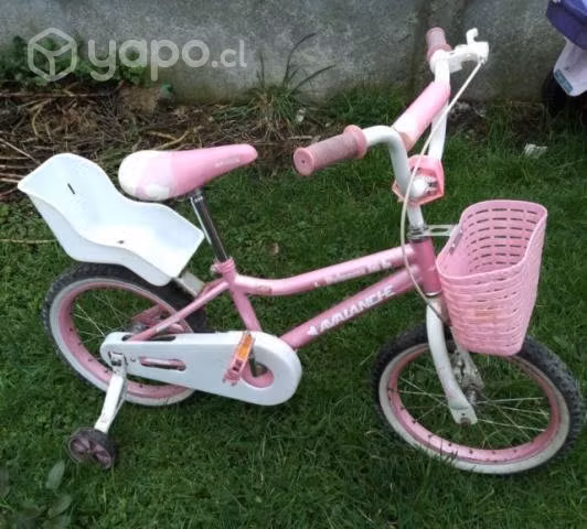 Bicicleta de niña aro 16