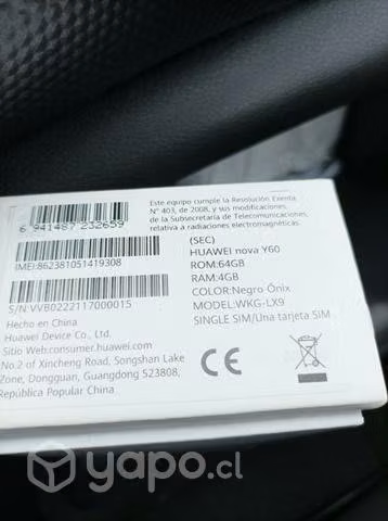 celular huawei nova Y60 - Imagen 5