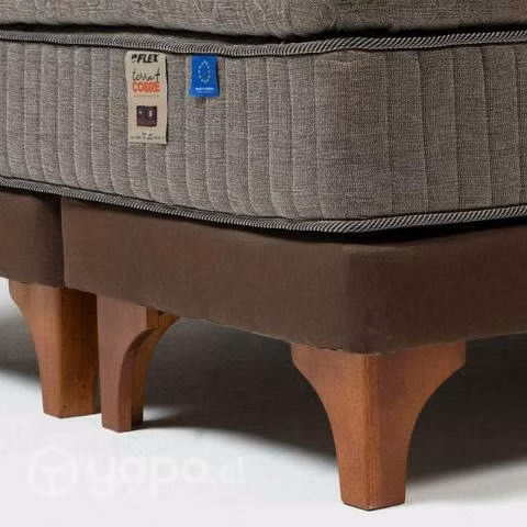 NUEVA Cama Europea 2 Plazas Terra Cobre Flex 2.0 - Imagen 5