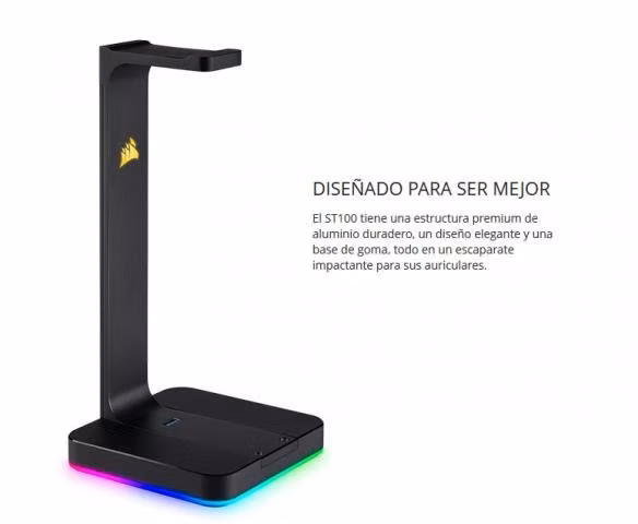Soporte para auriculares D9 RGB - Imagen 2
