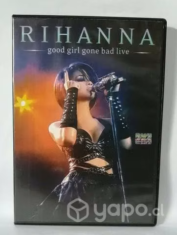 Rihanna Dvd Good Girl Gone Bad Live 2008